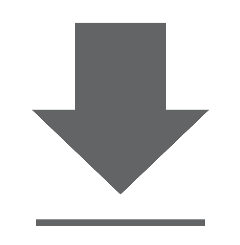 download button_downward arrow_base line