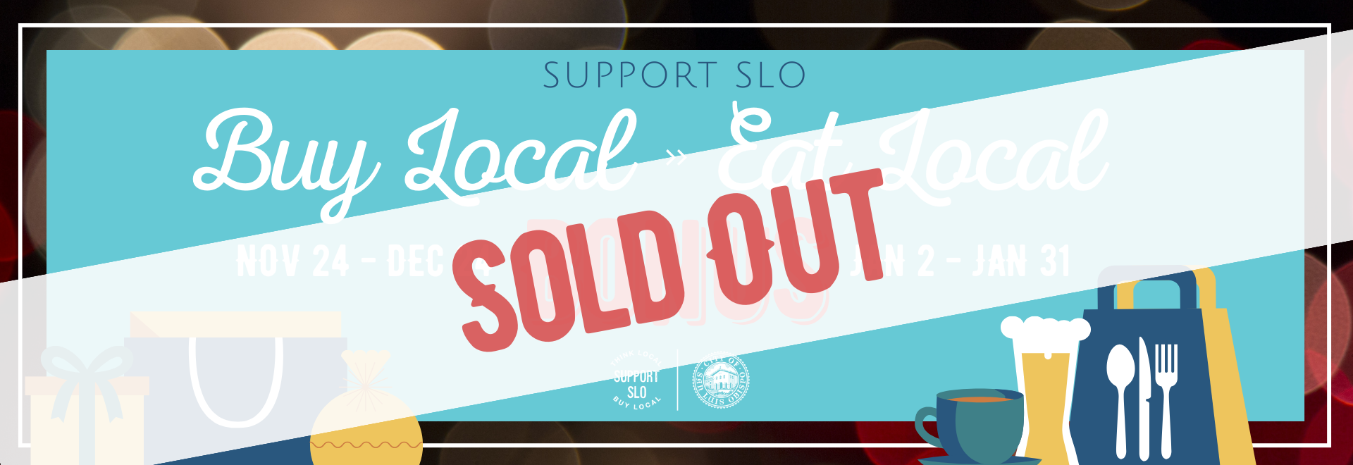 Buy Local Eat Local Sold Out